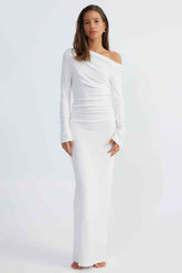 SNDYS Reya Maxi Dress White