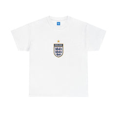 England Football World Cup Tee — 3 Lions Soccer Shirt