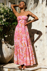 Essential Extreme Maxi Dress - Pink