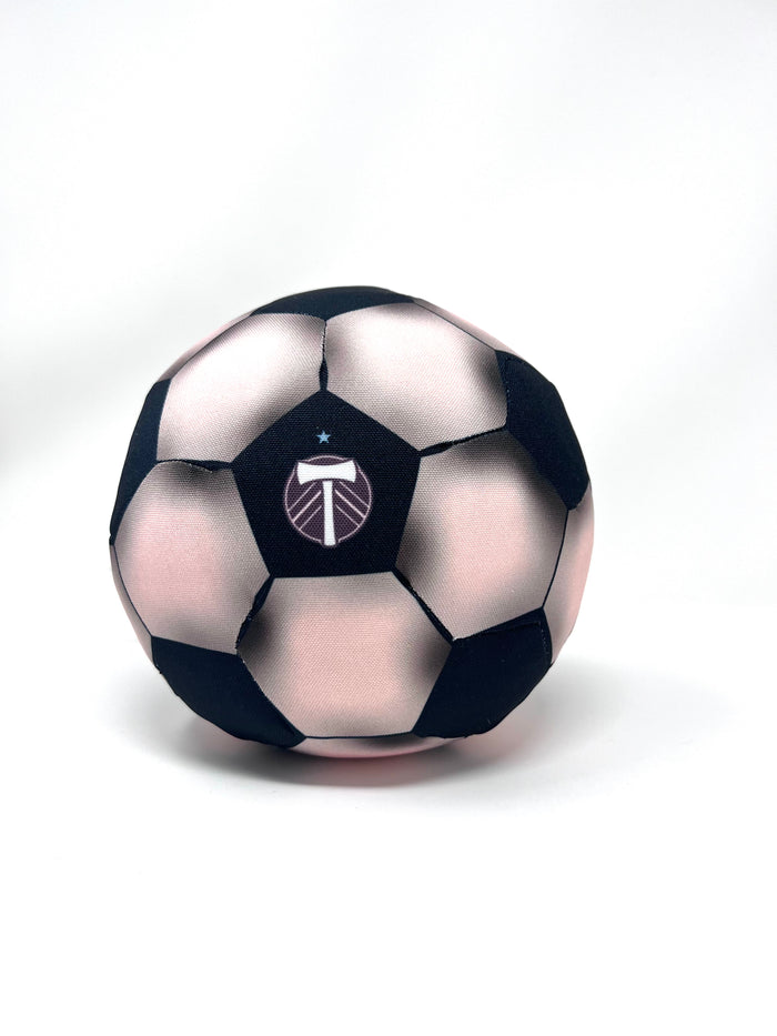 PORTLAND TIMBERS FC SOCCER BALL DOG TOY