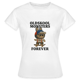 Oldskool Monsters T-shirt - white