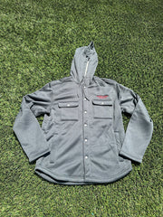 PORTLAND THORNS FC MEN'S WORDMARK LONG SLEEVE SNAP HOODED JACKET
