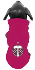 PORTLAND TIMBERS FC DOG POLAR FLEECE HOODED JACKET