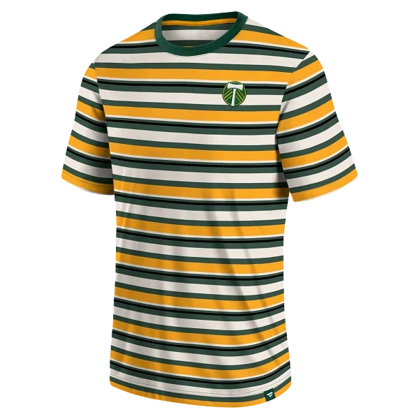 PORTLAND TIMBERS FC MEN'S FOREVER CASUAL SHORT SLEEVE TRIBLEND SHIRT