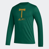 PORTLAND TIMBERS FC MEN'S LONG SLEEVE PRE-GAME TEE