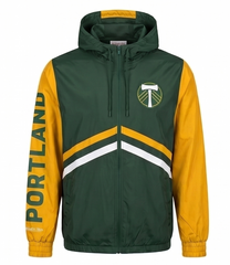 PORTLAND TIMBERS FC MEN'S LONG SLEEVE UNDENIABLE WIND BREAKER