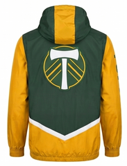 PORTLAND TIMBERS FC MEN'S LONG SLEEVE UNDENIABLE WIND BREAKER