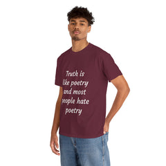 Sarcastic Graphic T-Shirt, Humour Tee for Men and Women