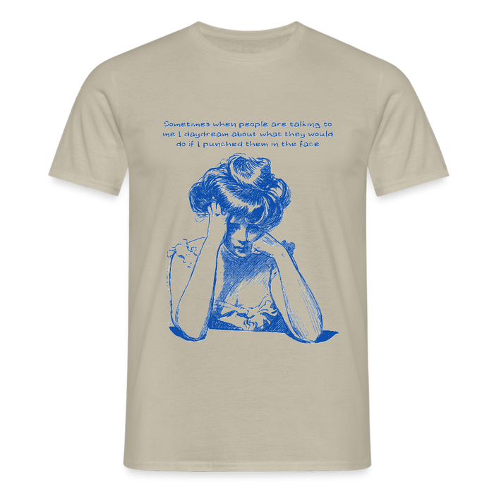 Sometimes I wonder T-shirt - sand beige