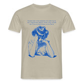Sometimes I wonder T-shirt - sand beige