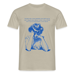 Sometimes I wonder T-shirt - sand beige