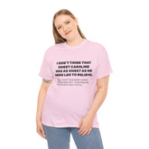 Sweet Caroline England Football Tee — Funny Supporters Shirt