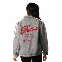 THORNS FC LADIES LONG SLEEVE DENIM JACKET