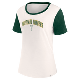 TIMBERS FC LADIES FUNDAMENTAL CARVER SLUB SHORT SLEEVE SHIRT