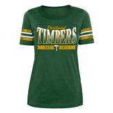 TIMBERS FC LADIES SHORT SLEEVE ATHLETIC TEE