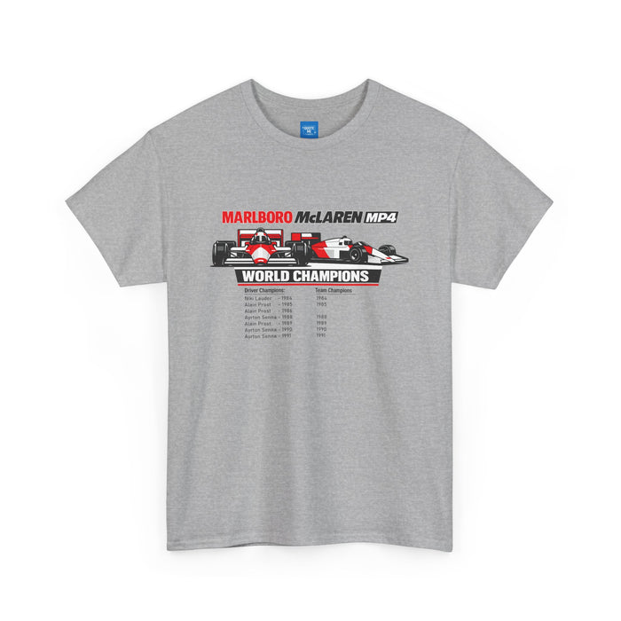 80s McLaren Formula One Racing Tee — Classic Retro Motorsport T-Shirt