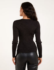 Metallic Detail Jumper