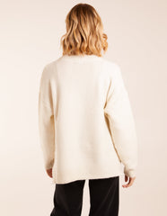 High Neck Jumper