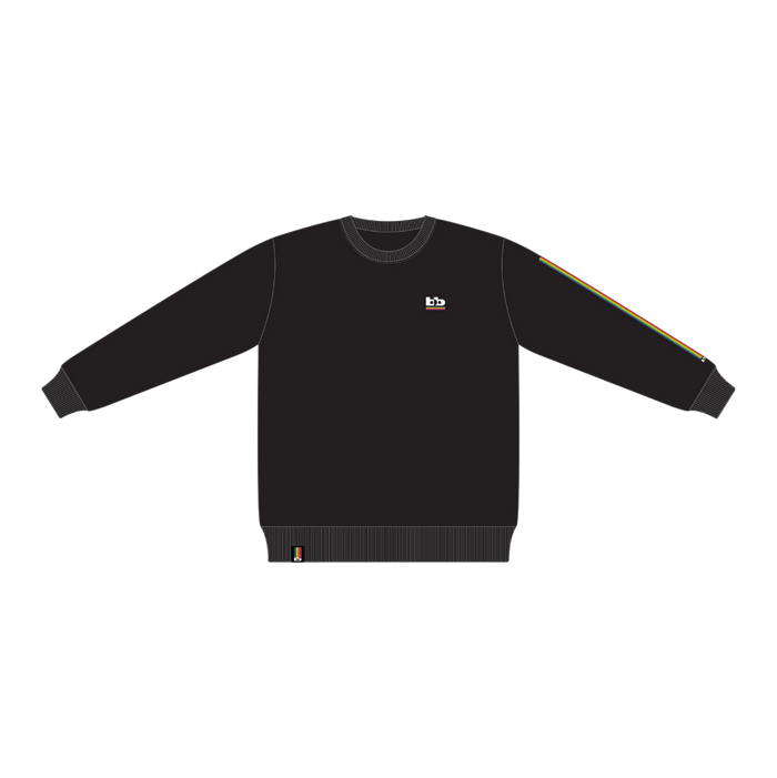 BB STRIPE CREWNECK