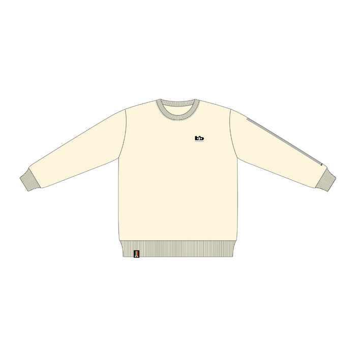BB STRIPE CREWNECK