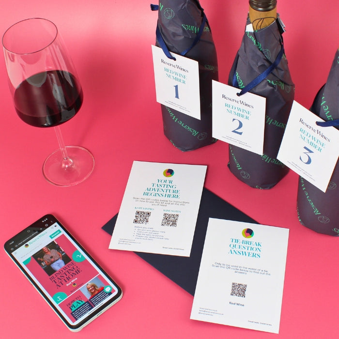 Blind Wine Tasting kit - Red Wine
