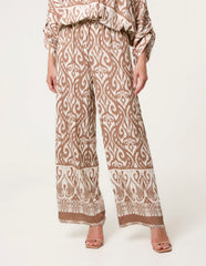 Printed Elasticated Trousers