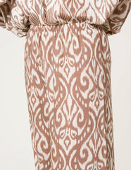 Printed Elasticated Trousers