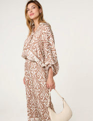 Printed Elasticated Trousers