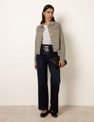 Stretch Denim Jacket