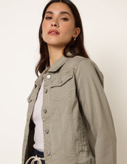 Stretch Denim Jacket