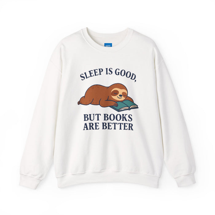 Cozy Book Lover Sweatshirt, Reading is Life, Bookworm Gift, Book Club Apparel, Literary Vibes Jumper