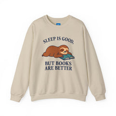 Cozy Book Lover Sweatshirt, Reading is Life, Bookworm Gift, Book Club Apparel, Literary Vibes Jumper