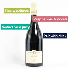 Domaine R&P Bouley, Volnay 2020 Bottle Image and Tasting notes
