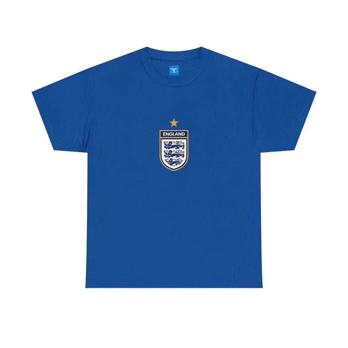 England Football World Cup Tee — 3 Lions Soccer Shirt