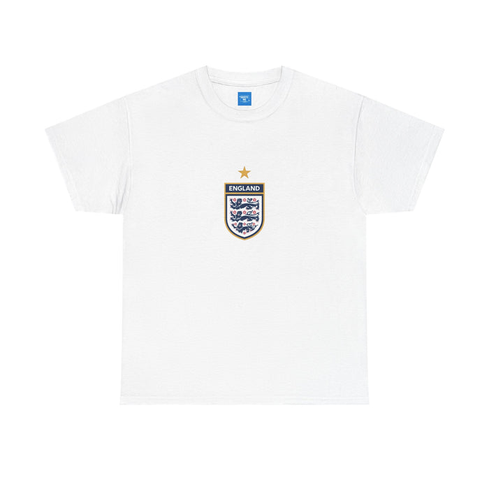 England Football World Cup Tee — 3 Lions Soccer Shirt