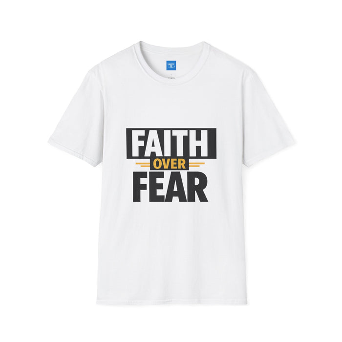 Faith Over Fear T-Shirt — Inspirational Christian Message Tee
