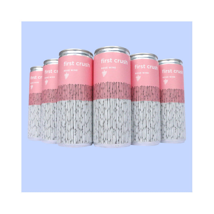First Crush Cans - Rose 6 Pack