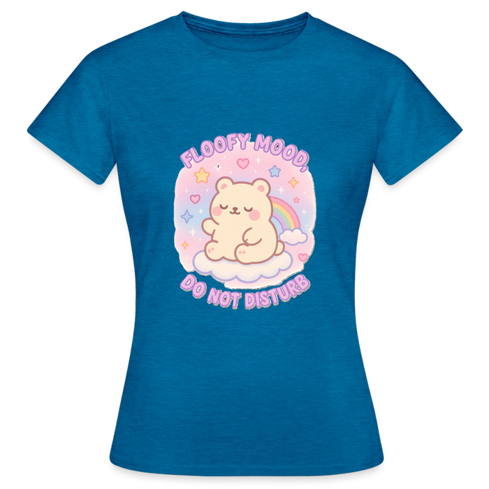 Floofy Mood T-Shirt - antique blue sapphire heather