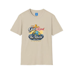 For God So Loved The World T-Shirt — Christian Faith Tee