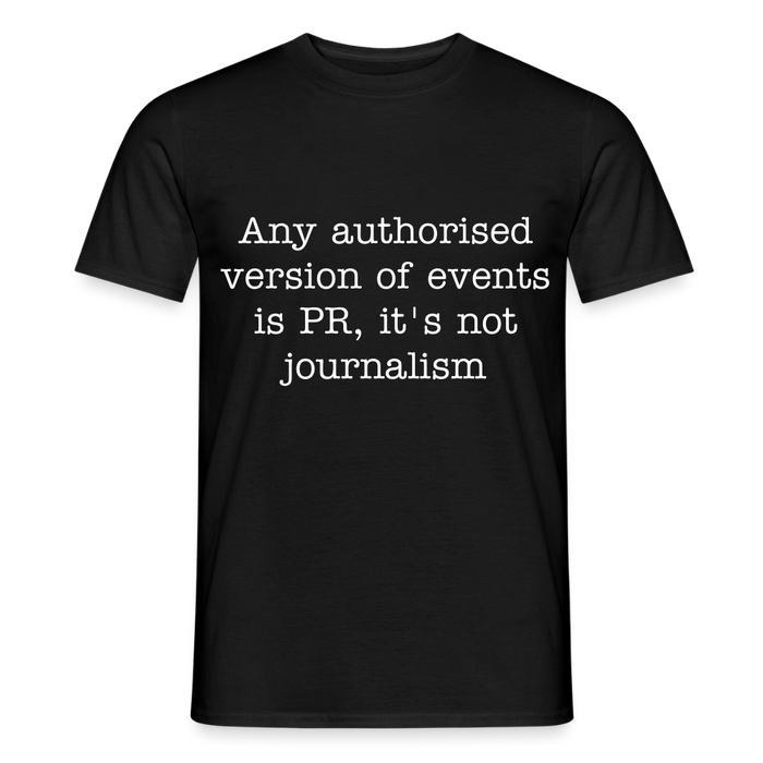 George Orwell Quote T-Shirt - black