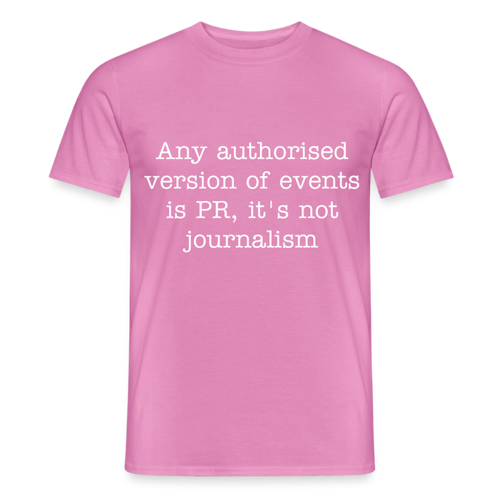George Orwell Quote T-Shirt - pink
