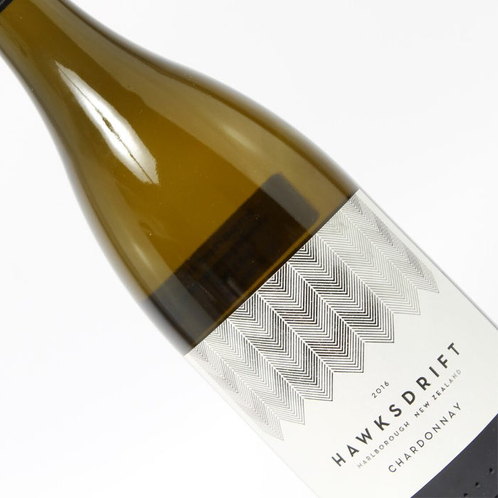 Reserve Wines Hawksdrift, Chardonnay Bottle Image Close Up