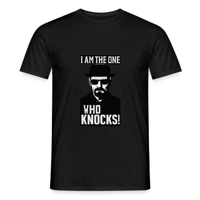 I am the one who knocks T-shirt - black
