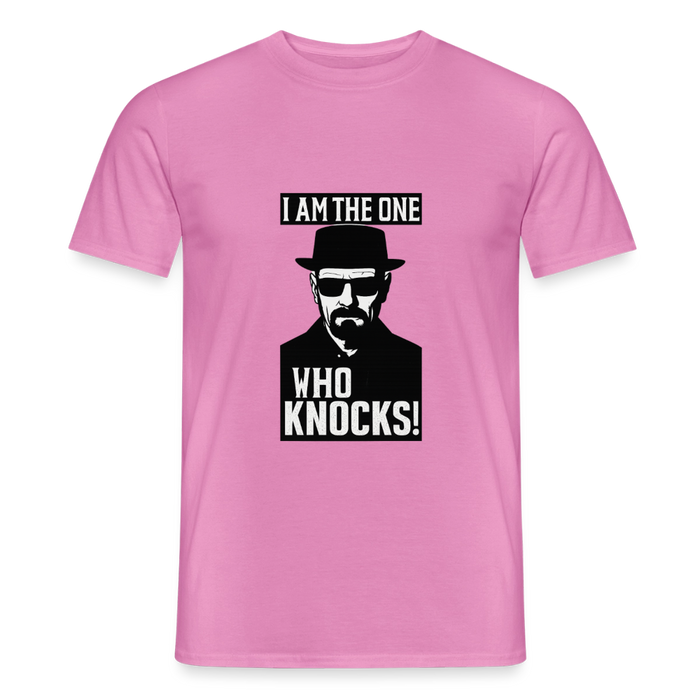 I am the one who knocks T-shirt - pink