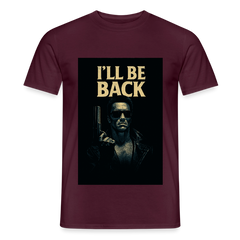 I'll be back T-Shirt - brick red