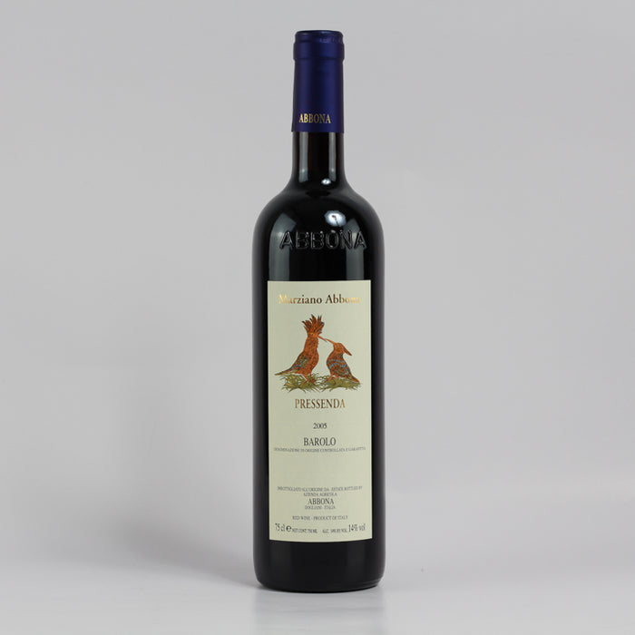 Marziano Abbona, Barolo Pressenda DOCG 2005
