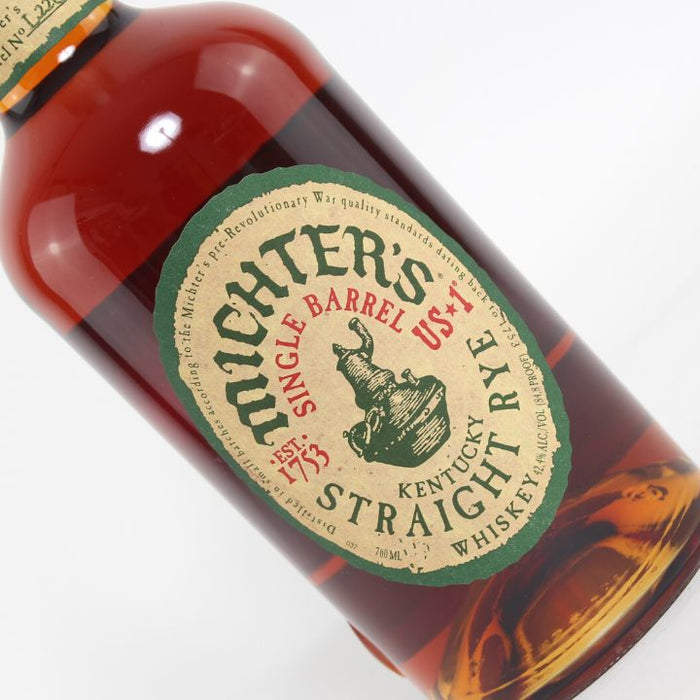 Reserve Wines | Michter's US Number 1 Straight Rye Close Up
