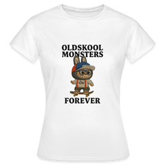 Oldskool Monsters T-shirt - white