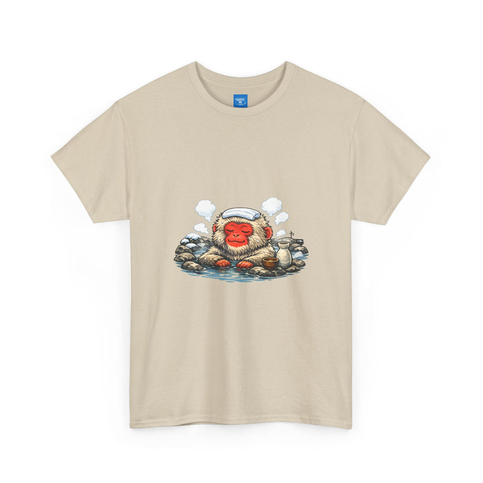 Onsen Monkey Japan T-Shirt — Japanese Hot Spring Snow Monkey Tee