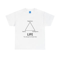 Philosophical Unisex Tee, Quote T-Shirt, Inspirational Graphic Shirt, Mindful Clothing, Wisdom Top